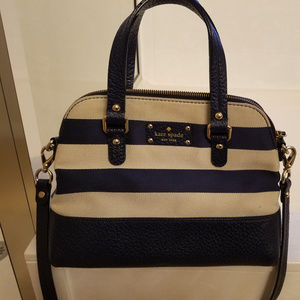 Kate Spade Grove Court Stripe Maise Purse